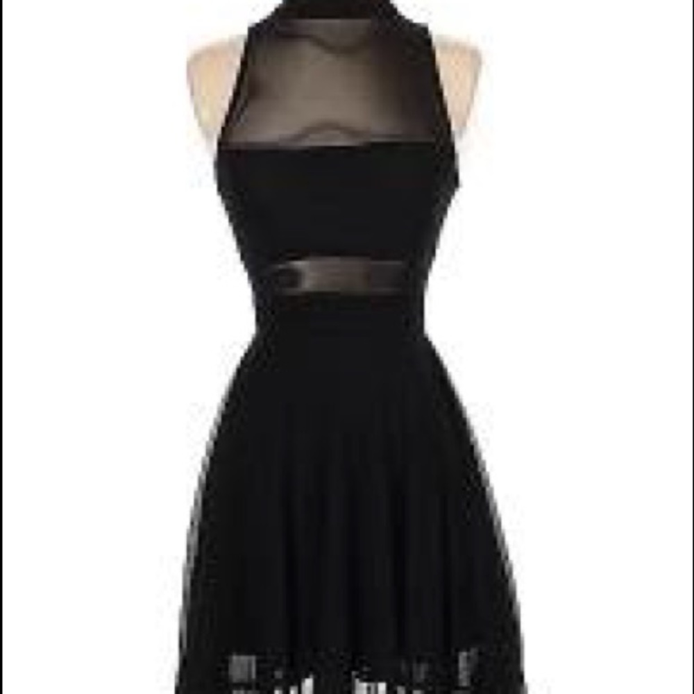 Material Girl Black Dress